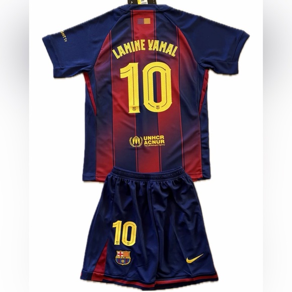 Other - Lamine Yamal Barcelona jersey kids set